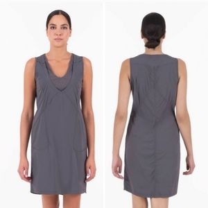 Indygena Liike Ill Dress Outdoor Hiking Athletic V-Neck Grey Size XS